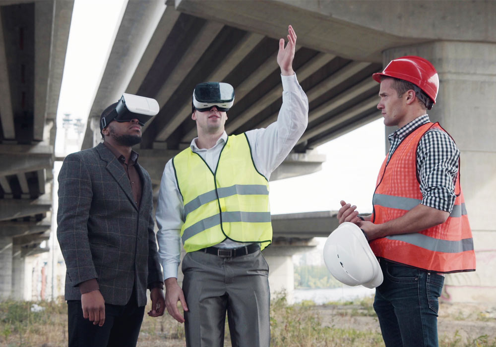 Virtual Reality auf der Baustelle